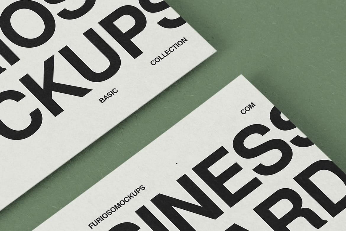 Business Cards Mockup 22FM
