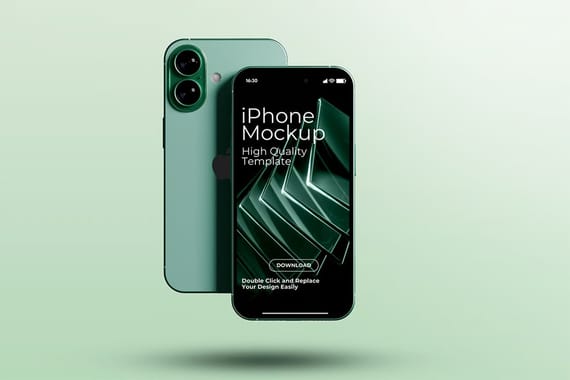 iPhone 16 Mockup
