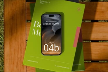 iPhone & Book Mockup