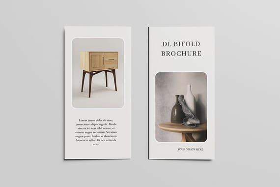 DL Bifold Mockup
