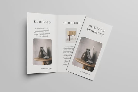 DL Bifold Mockup