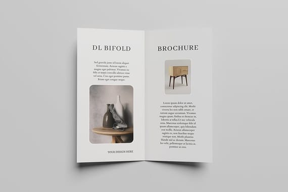 DL Bifold Mockup