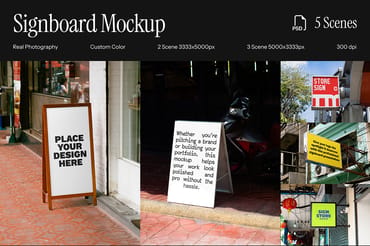 Signboard Mockup