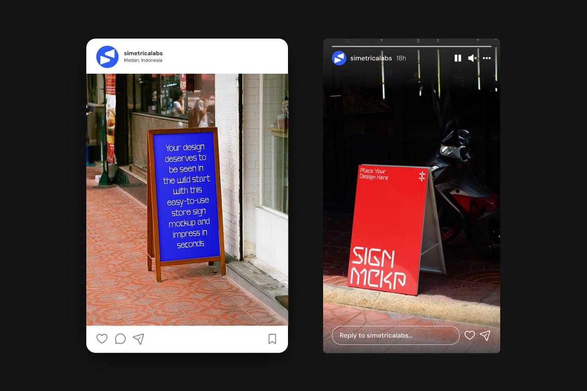 Signboard Mockup
