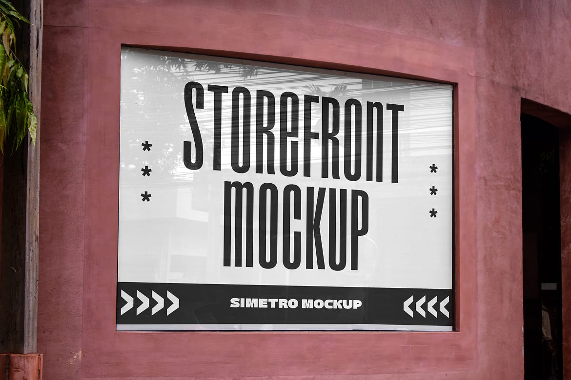 Sign Store Mockup