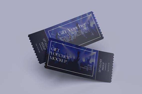 Gift Voucher Mockup