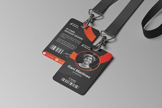 ID Badge Mockup