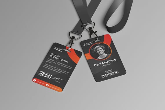 ID Badge Mockup
