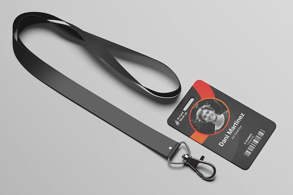ID Badge Mockup