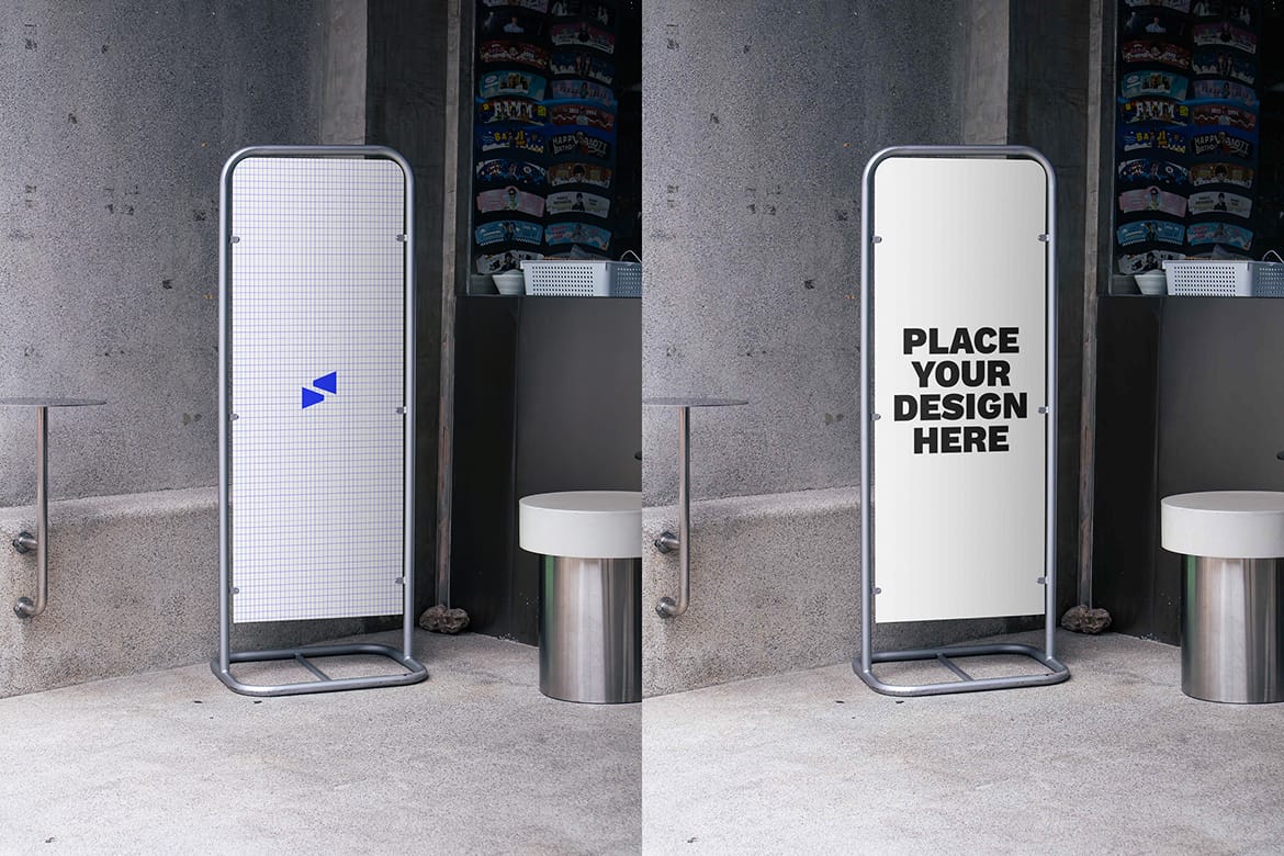 Sign Store Mockup