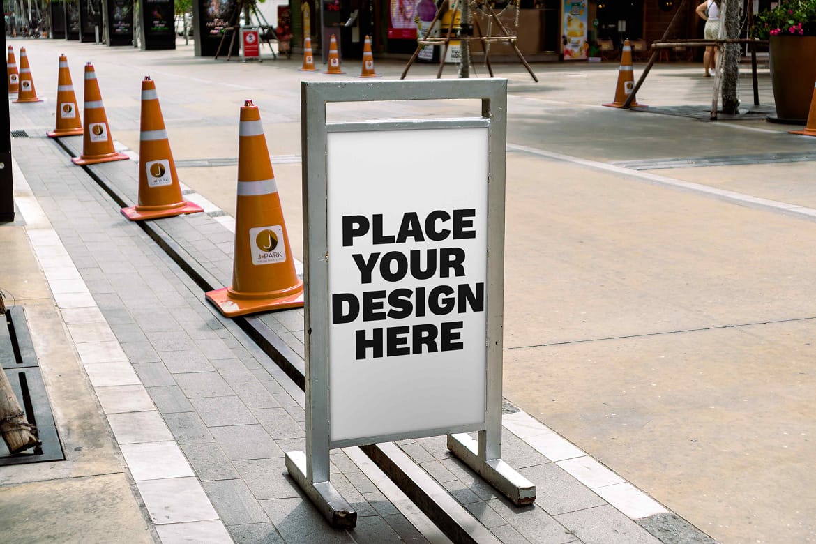 Sign Store Mockup