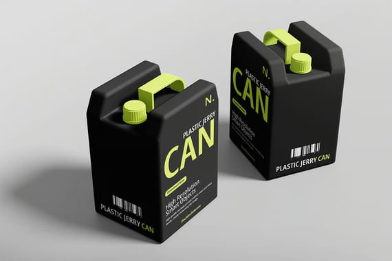 Jerry Cans Mockup