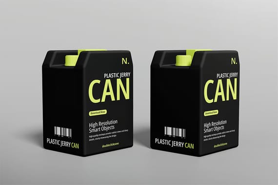 Jerry Cans Mockup