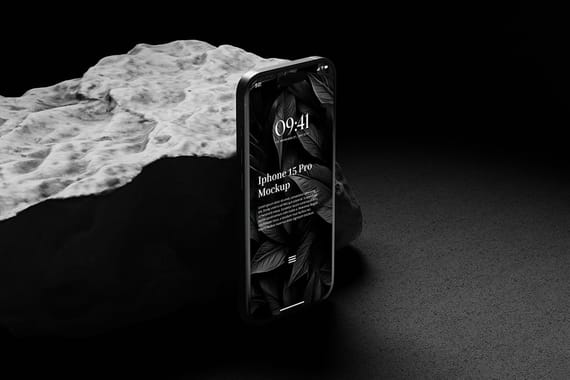 iPhone 15 Pro Mockup Set