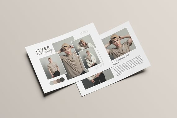 Landscape Flyer Mockup