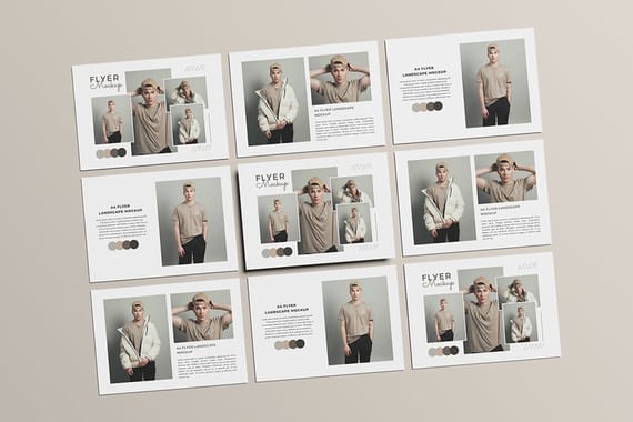 Landscape Flyer Mockup