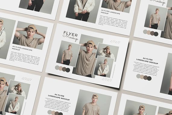 Landscape Flyer Mockup