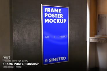 Frame Poster Mockup