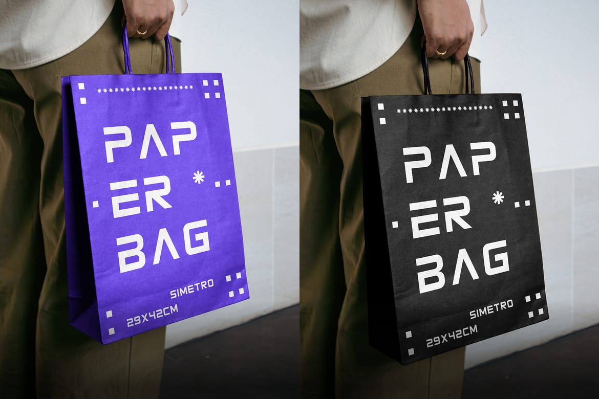 Paper Bag Mockup