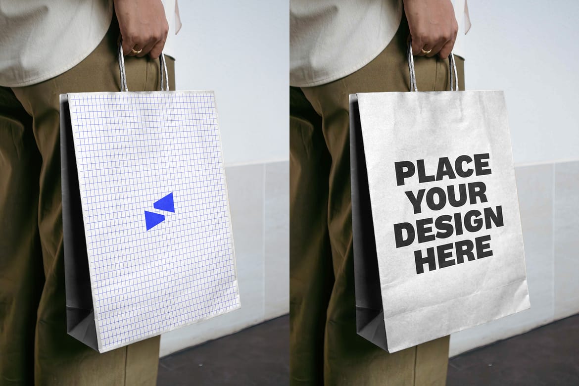 Paper Bag Mockup