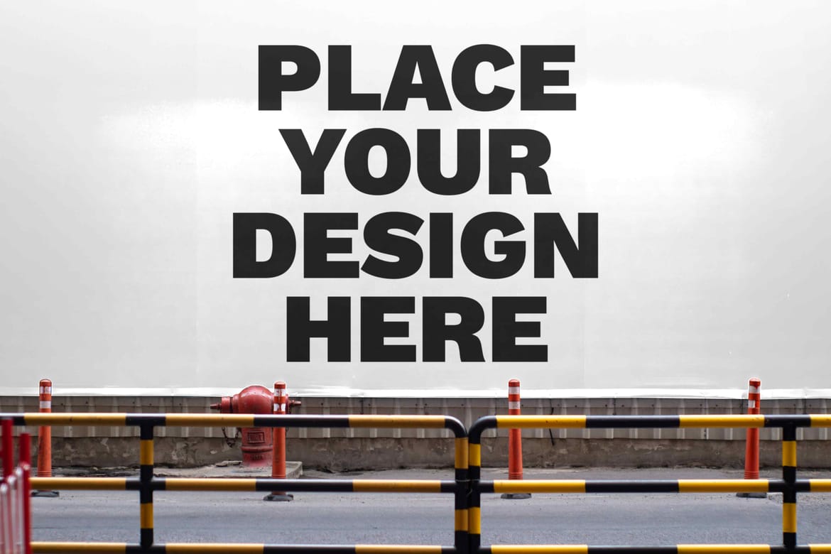 Hoarding Mockup