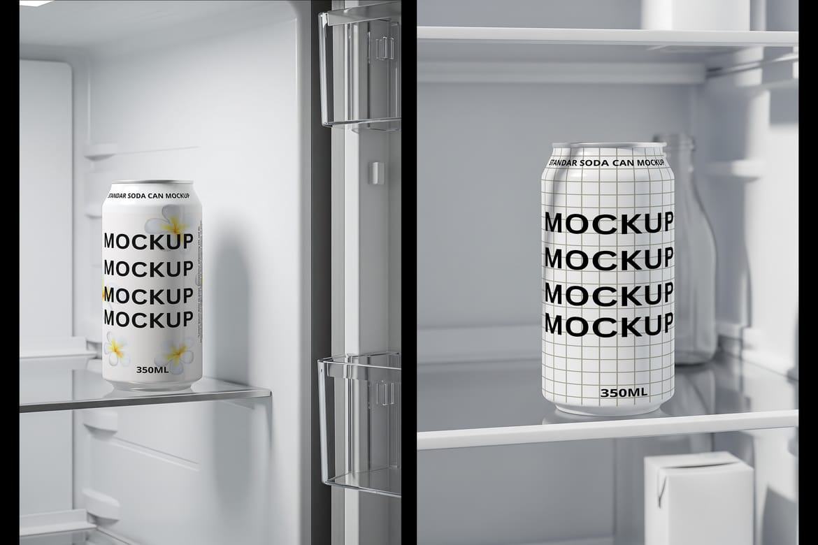 soda can mockup