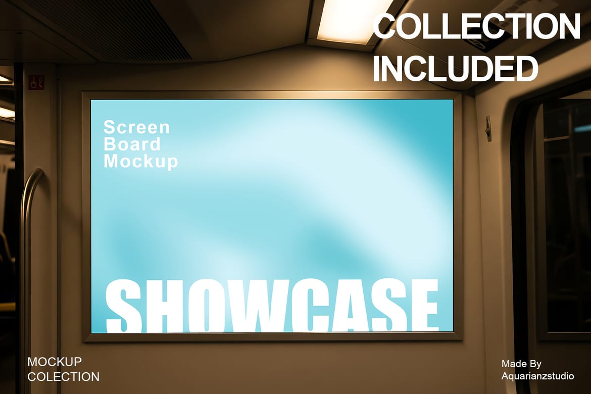 Screen Board Mockup
