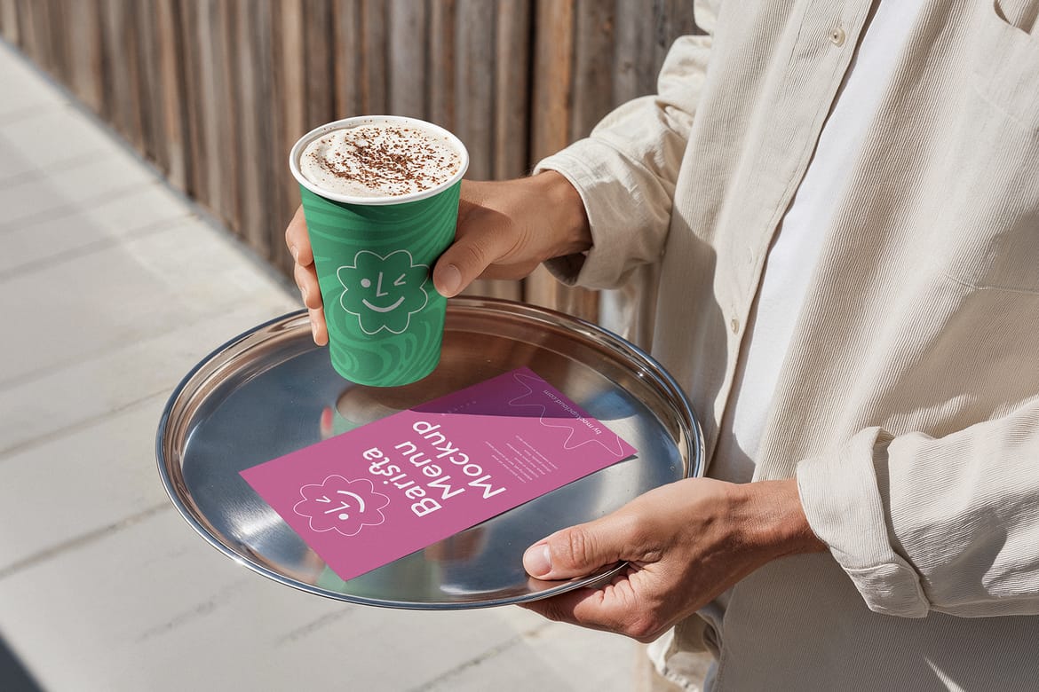 Coffee Branding Mockups / Barista Series