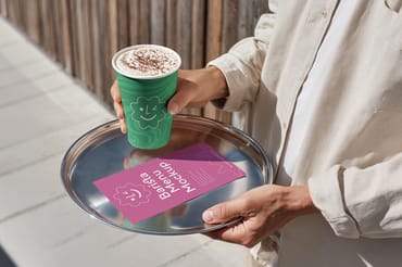 Coffee Cup and Menu Mockup / Barista Series