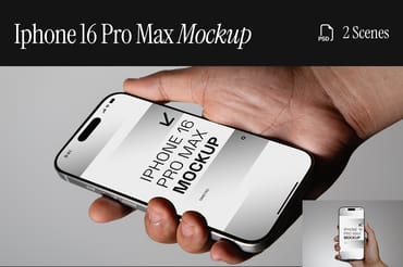 Iphone 16 Pro Max Mockup