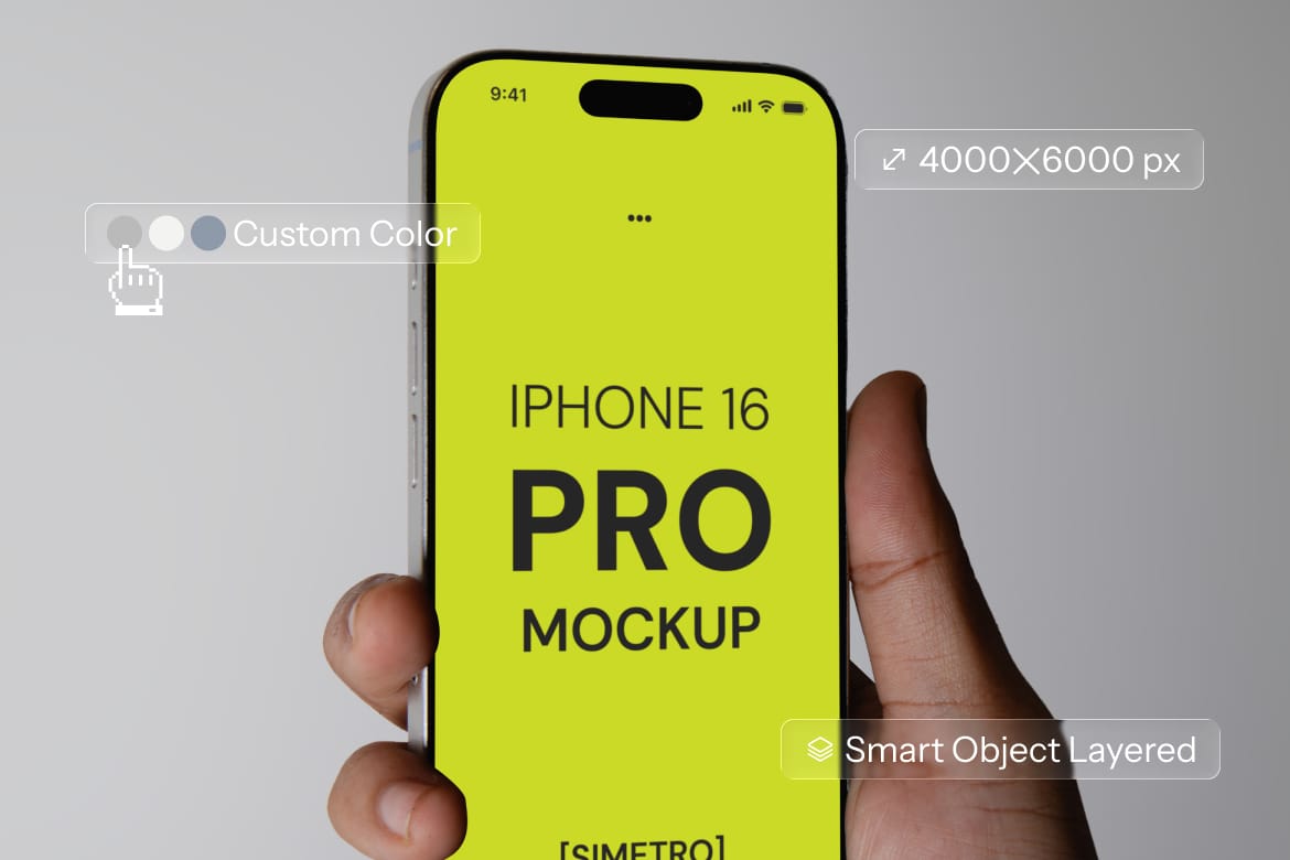 Iphone 16 Pro Max Mockup