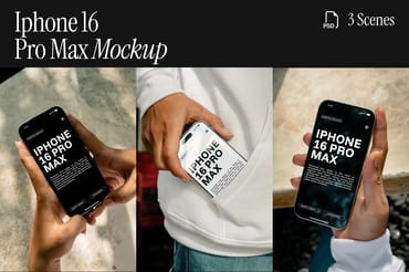 Iphone 16 Pro Max Mockup