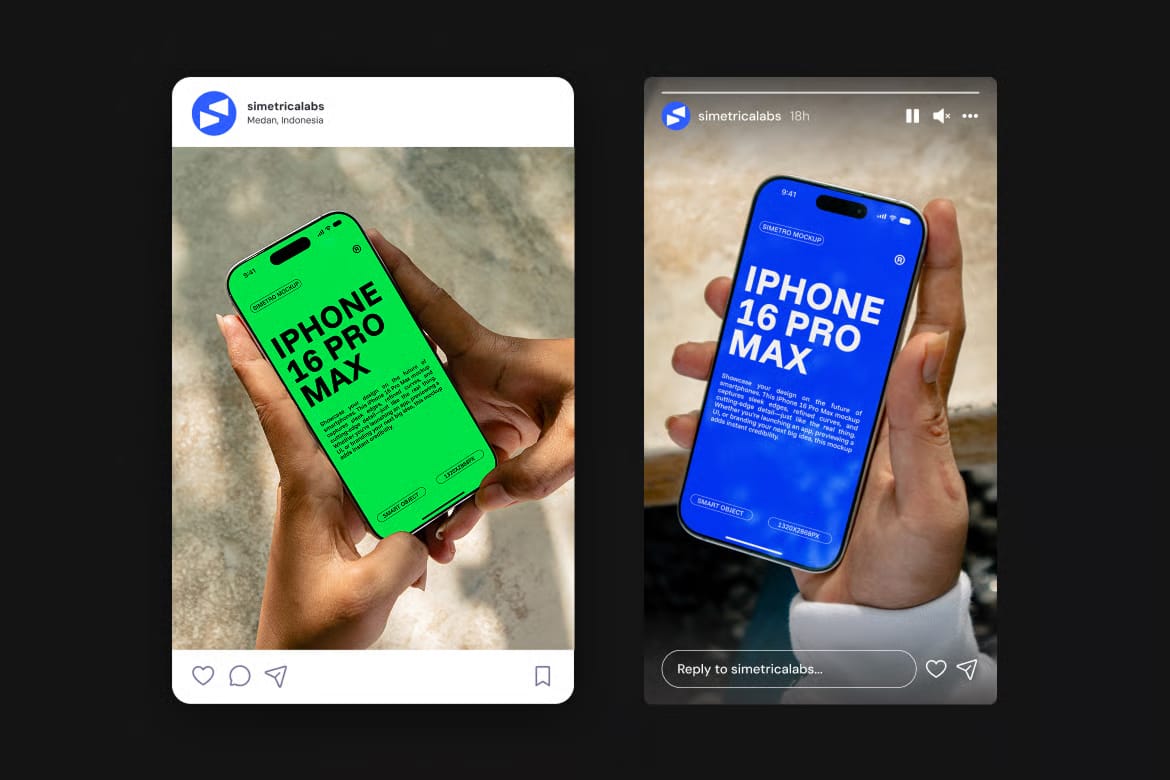 Iphone 16 Pro Max Mockup