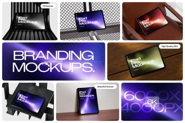 Branding Mockups - iPad Pro
