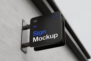 Engraved Sign Mockup