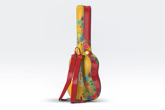 Acoustic Guitar Bag Mock-Up