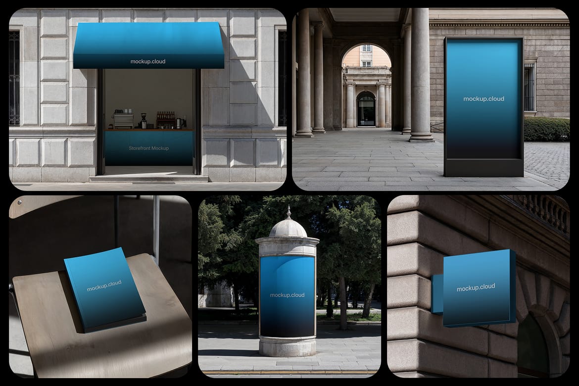 City Branding Mockups / Keystone Series