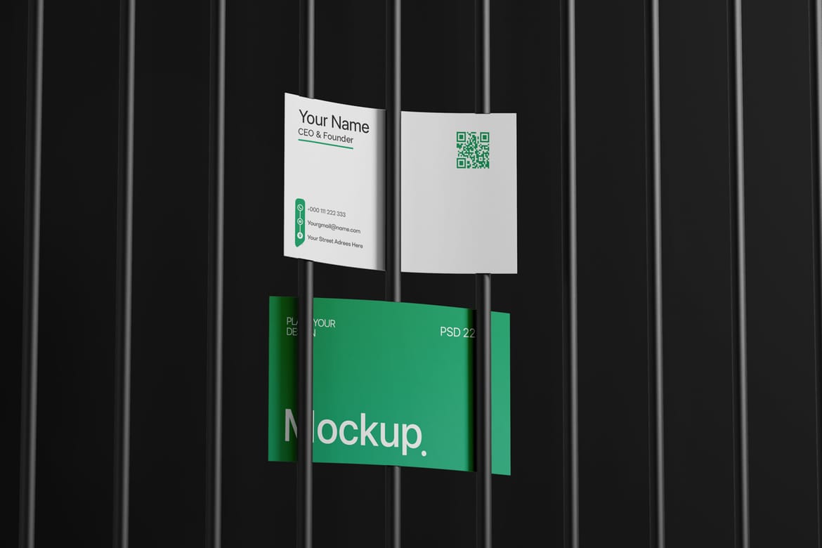 Professional Business Card Mockup