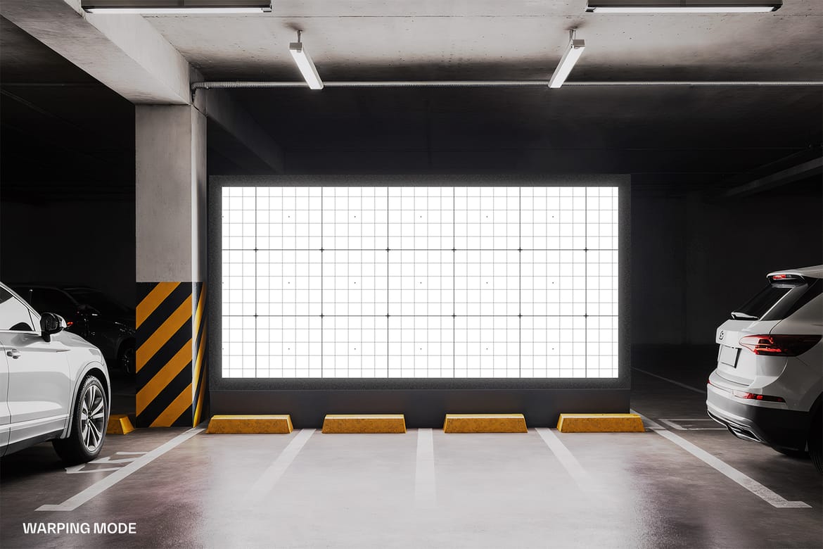 Large Screen Mockup Set