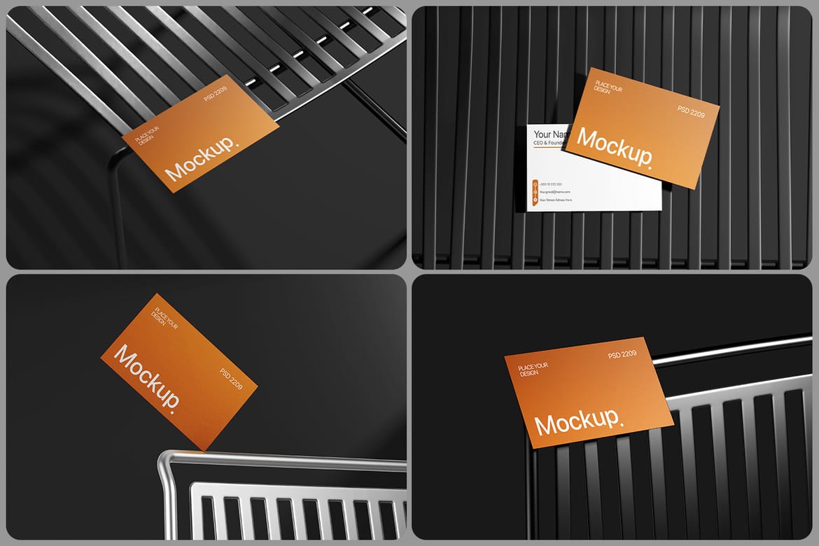 Professional Business Card Mockup