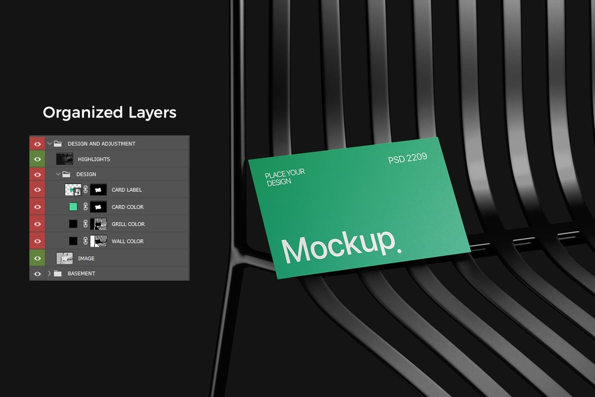 Professional Business Card Mockup