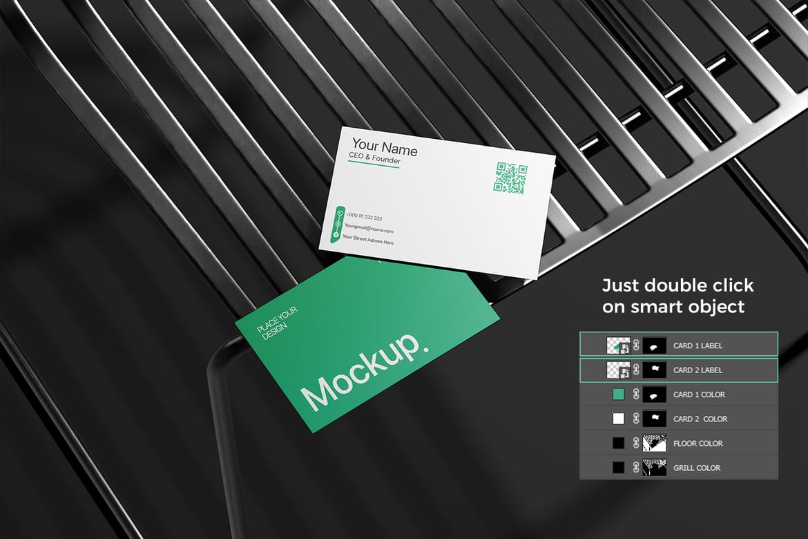 Professional Business Card Mockup
