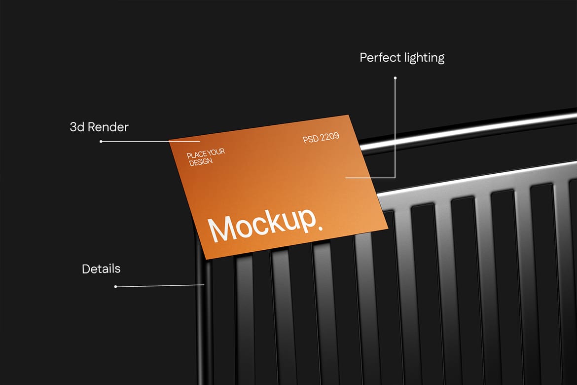 Professional Business Card Mockup