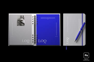 LOQ Branding Mockup