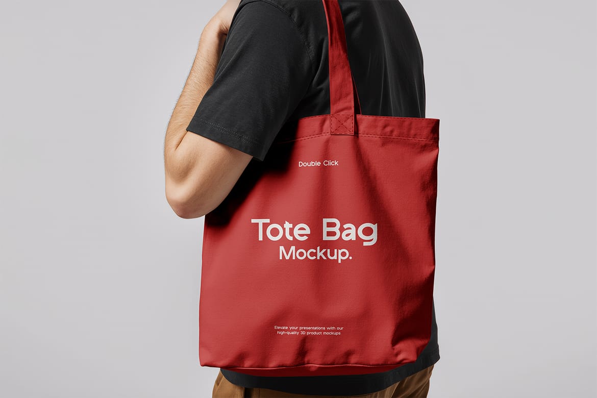 Canvas Tote Bag Mockup
