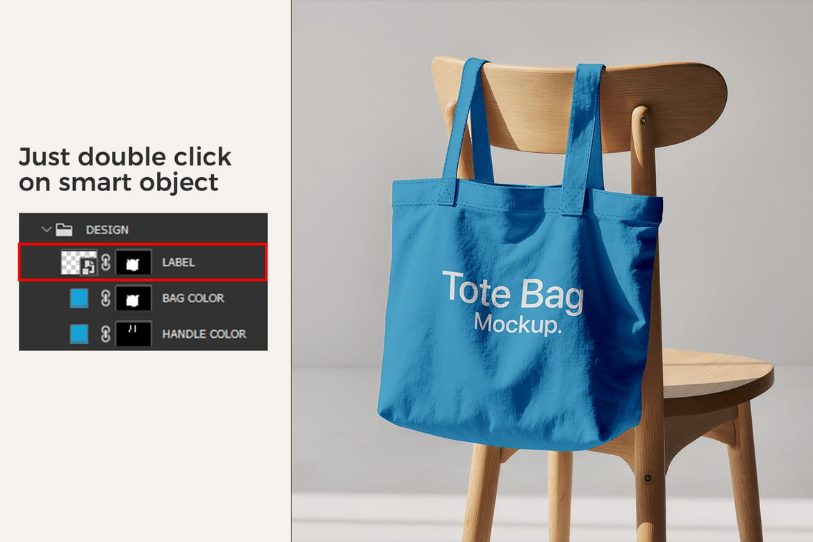 Canvas Tote Bag Mockup