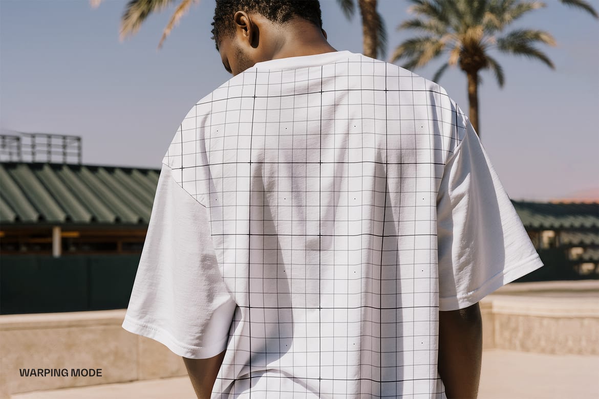 Urban Streetwear T-Shirt Mockup Set