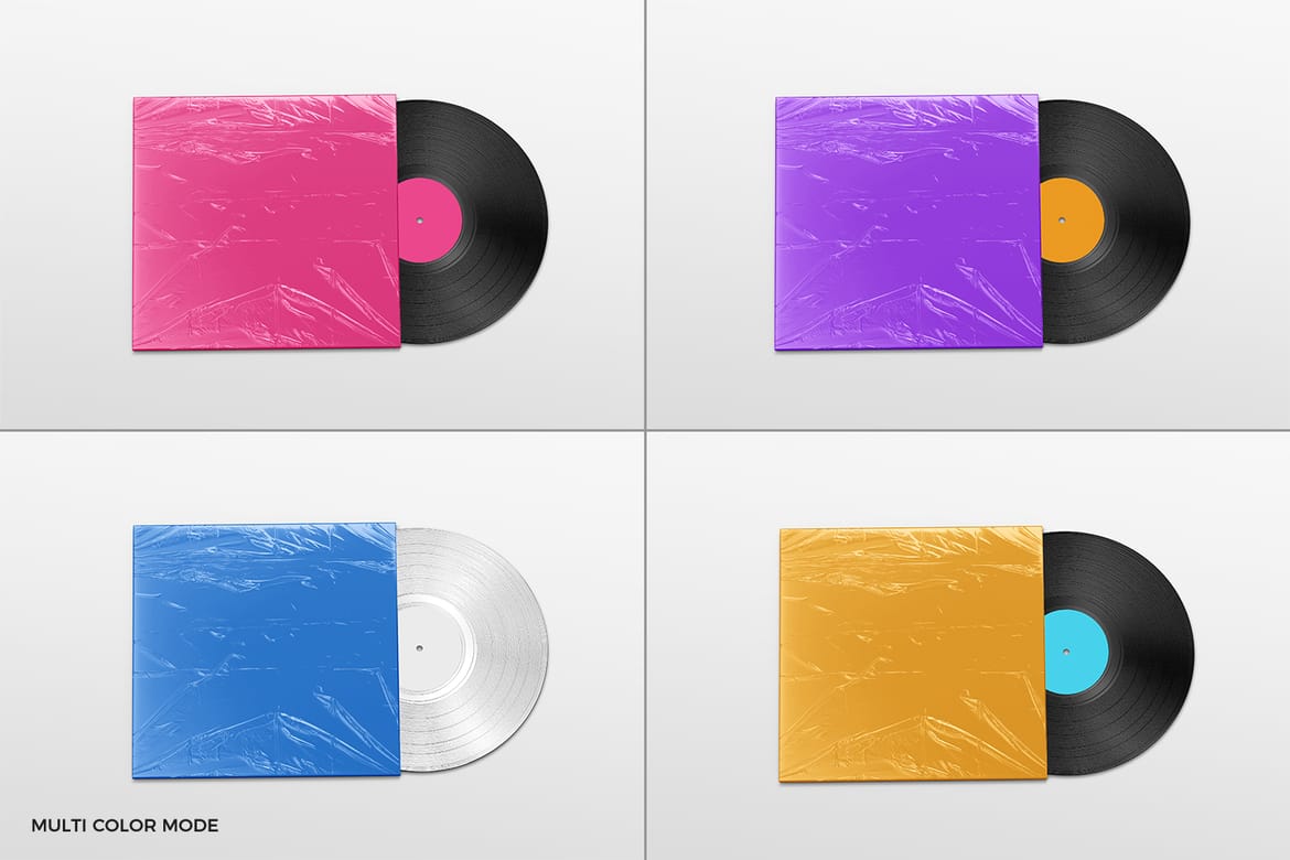 Vinyl Record Mockup