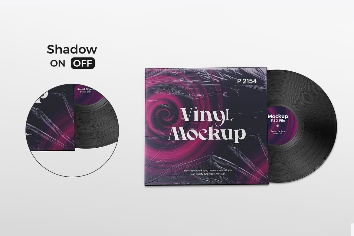 Vinyl Record Mockup