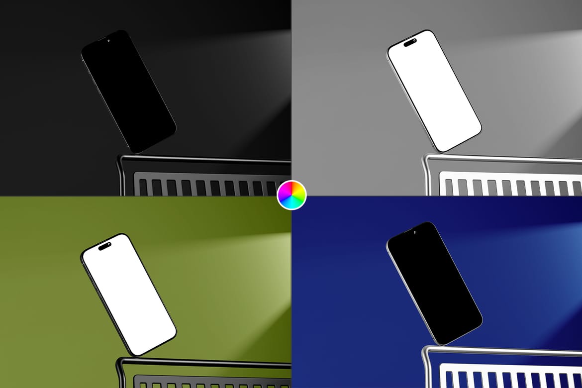 Modern iPhone 16 Pro Max Mockup